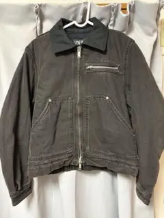 ZARA コントラストカラー付きデニムジャケット