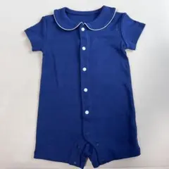 【新品 未使用】 ユニクロ 半袖 ロンパース カバーオール 60cm