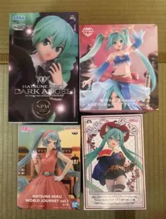 【新品未開封】初音ミク　フィギュア4個セット