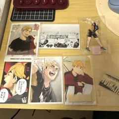 な*せ様 ハイキュー　宮侑　アクリル　スタンド　カード　セット