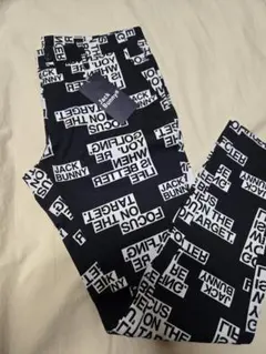 5 Size L Men's Golf Wear Jack Bunny Black Trousers Pants