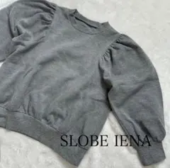 SLOBE IENA ボリュームスリーブプルオーバー【手洗い可能】