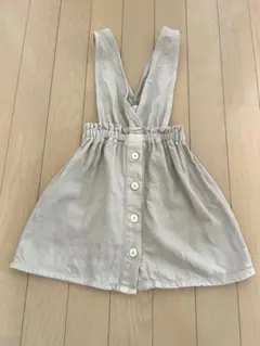 ZARA ザラ　美品　ワンピース　ブラウン　スカート　サロペット