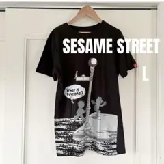 【MEN'S】レア スペイン ポートアベンチュラ セサミストリート Tシャツ Lのサムネイル