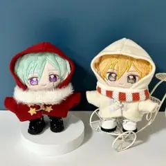 10-12cm ぬい服 ダッフルコート 赤 2色展開 いつぬい あんスタ