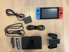 Nintendo Switch 本体 青/赤 Joy-Con 付属品付き