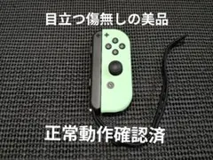 美品　NintendoSwitch　ジョイコン　パステルグリーン