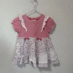 coeur a coeur ピンク ワンピース 90 チュニック