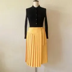 Paul Smith 美品 プリーツスカート イエロー 黄色 ミモレ丈のサムネイル