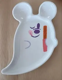 ディズニーランド ハロウィン　スーベニアプレート　おばけちゃん