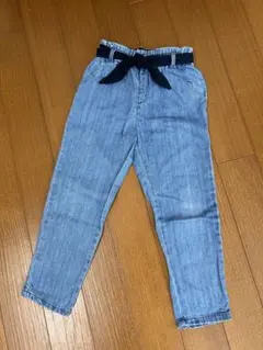 ZARA ウエストリボン デニムボトムス18‐24M (92cm)