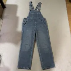 GUデニムサロペット ブルー