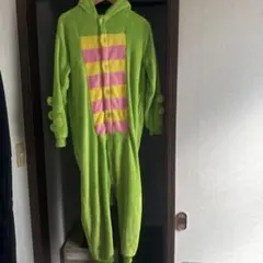 ガチャピン　着ぐるみ　パジャマ　フリーサイズ