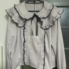 Honey Cinnamon ダブルボタンケープトップス 地雷 量産型