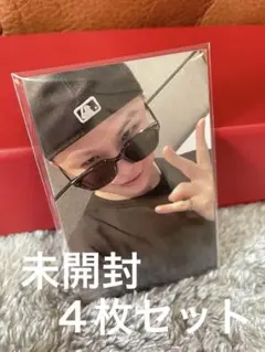 SEVENTEEN ウジ　HAPPY WOOZI サングラス　トレカ４枚セット