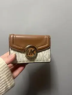 Michael Kors 財布　ブラウン/ベージュ