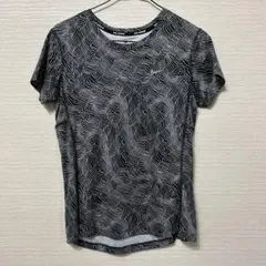 Nike ランニング用Tシャツ M ブラック/ホワイト