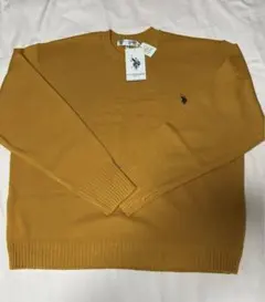 U.S.POLO ASSN.　ロゴ刺繍　長袖セーター 新品タグ付き