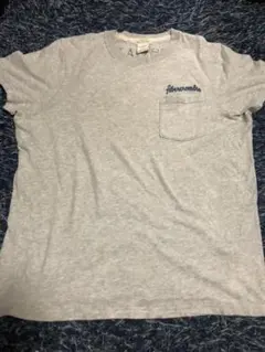 アバクロンビー&フィッチ　グレーTシャツ
