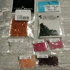 〘k〙スワロフスキー まとめ売り　約650個　5301 3、4㎜　5328 4㎜