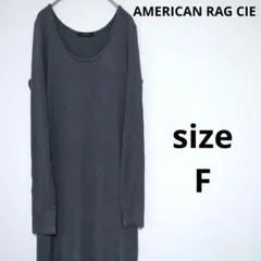 AMERICAN RAG CIE 長袖 カットソー ロングワンピース 涼しい素材
