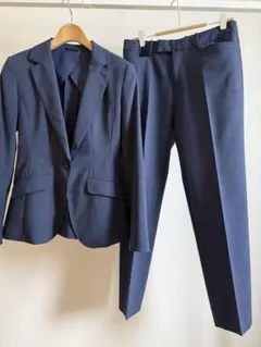 【美品】HILTON(ヒルトン)レイモンド生地使用スーツセットアップ　S×M