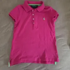 【美品】Ralph Lauren ラルフローレン ポロシャツ 120 ピンク 6