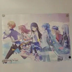 プロセカ 初音ミク ユニットリーダー A3ポスター