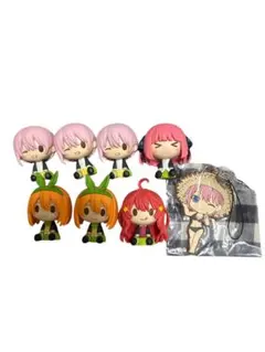 五等分の花嫁 ちょこのっこ フィギュア おまけ ラバーチャーム
