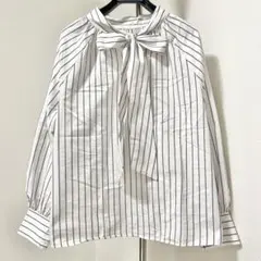 green label relaxing ボウタイ 2WAY ブラウス