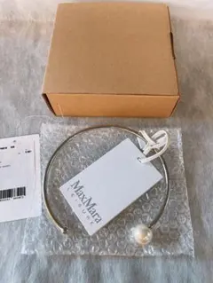 MaxMara Leisure チョーカー パール付き 入学式 卒業式