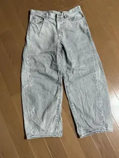 ‼️激安古着‼️GU バレルレッグジーンズ メンズ 33インチ