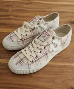 新品未使用 TRUE RELIGION メンズ スニーカー チェック柄のサムネイル