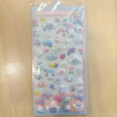 ぷくぷくシール　キャラクターシール　ボンボンドロップ 風シール