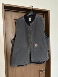 Carhartt ダックベスト V26 BLK ブラック XL 山田蓮 美品 - メルカリ