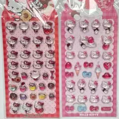 【海外正規品】サンリオ3Dシール　立体シール　ハローキティ　キティシール