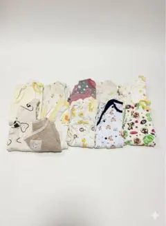 【11点】ロンパース・カバーオールセット 50〜70