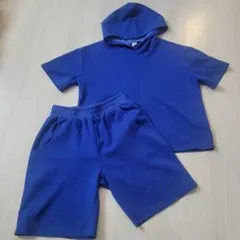 SHEIN パーカーとハーフパンツ セットアップ 150