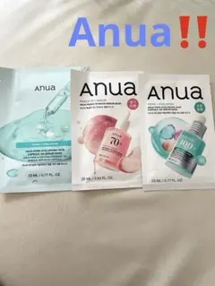 Anua‼️3種フェイスマスク 3枚セット❗️のサムネイル