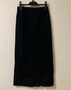 美品　マカフィー黒 タイトスカート 後ろスリット