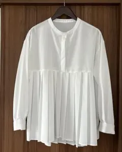 しまむら　チュニックブラウス ブラウス　白　Lサイズ