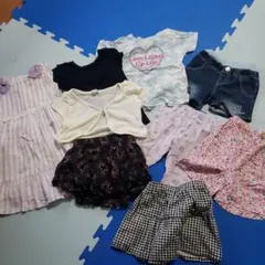 キッズ女児服 まとめ売り 9点セット 120