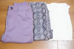 【3点まとめ売り】レディース パンツ Mサイズ
