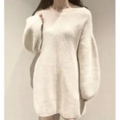 snidel ラクーンミニニットワンピース