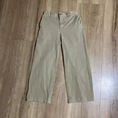無印良品 チノパン ワイドパンツ