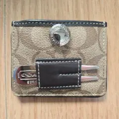 COACH モノグラム ティー フォーク ケース