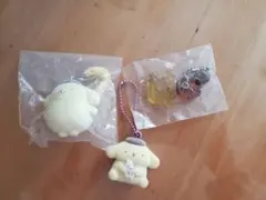 ポムポムプリン ガチャ カラフルカラビナマスコットチャーム