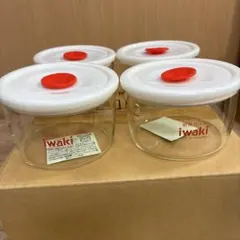 【未使用】iwaki ガラス密閉 4点セット