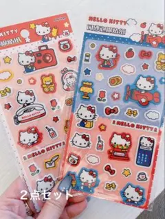 送料込み♡ハローキティー海外公式クッションシール２点セット