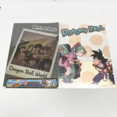 新品未開封　ドラゴンボール　クリアファイル　ステッカー　一番くじ　ブルマ　孫悟空